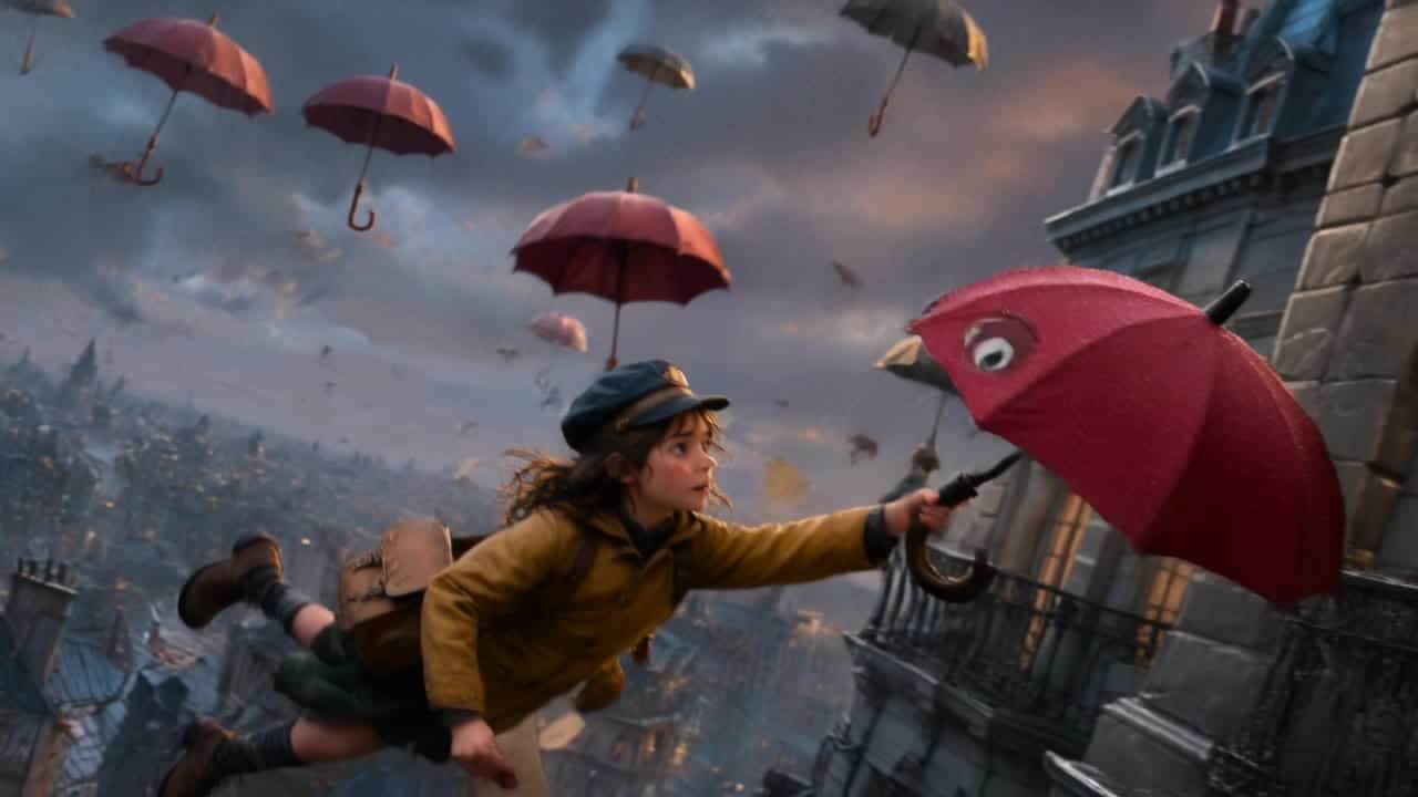 Kling 3.0 Omni Standard AI video example: Use the reference storyboard to make a full animation movie. No text