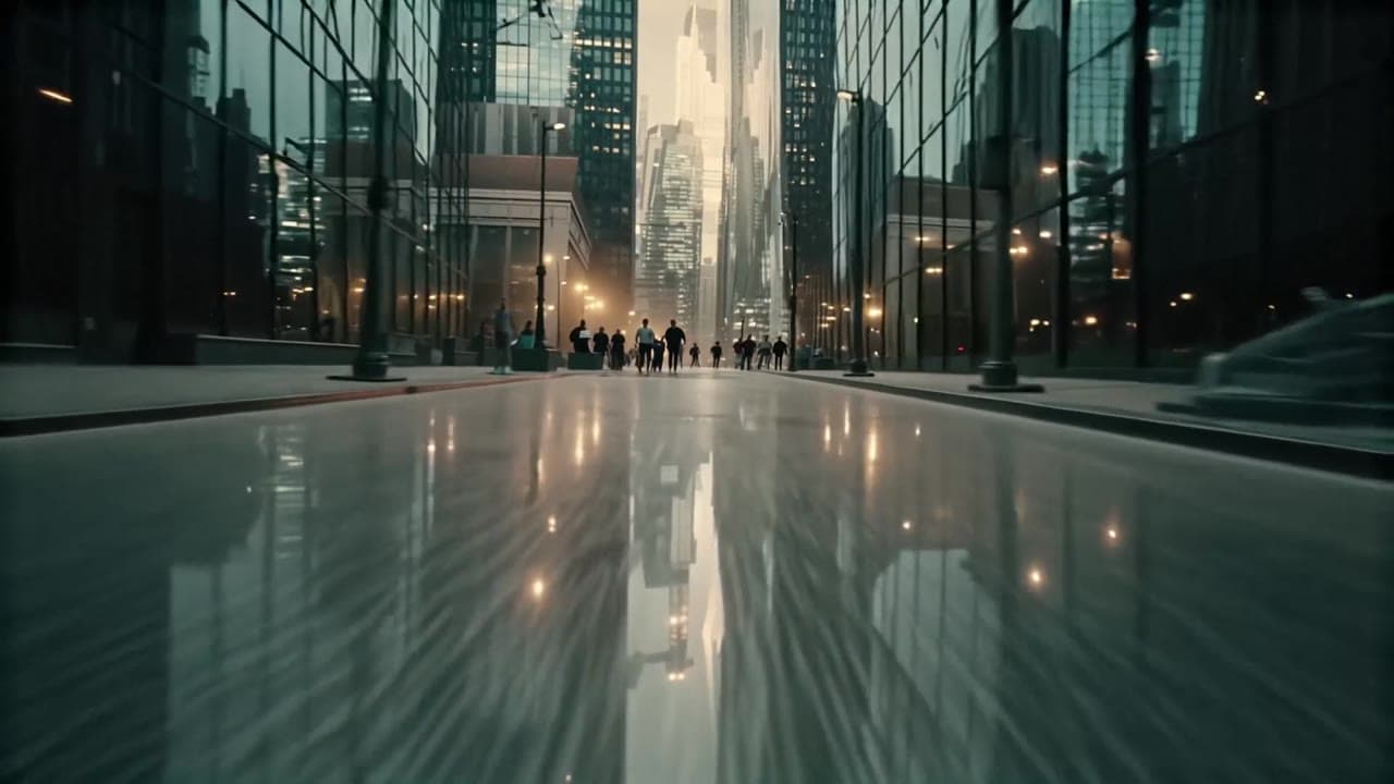 LTX Video 2.0 Pro audio-enabled video example: city