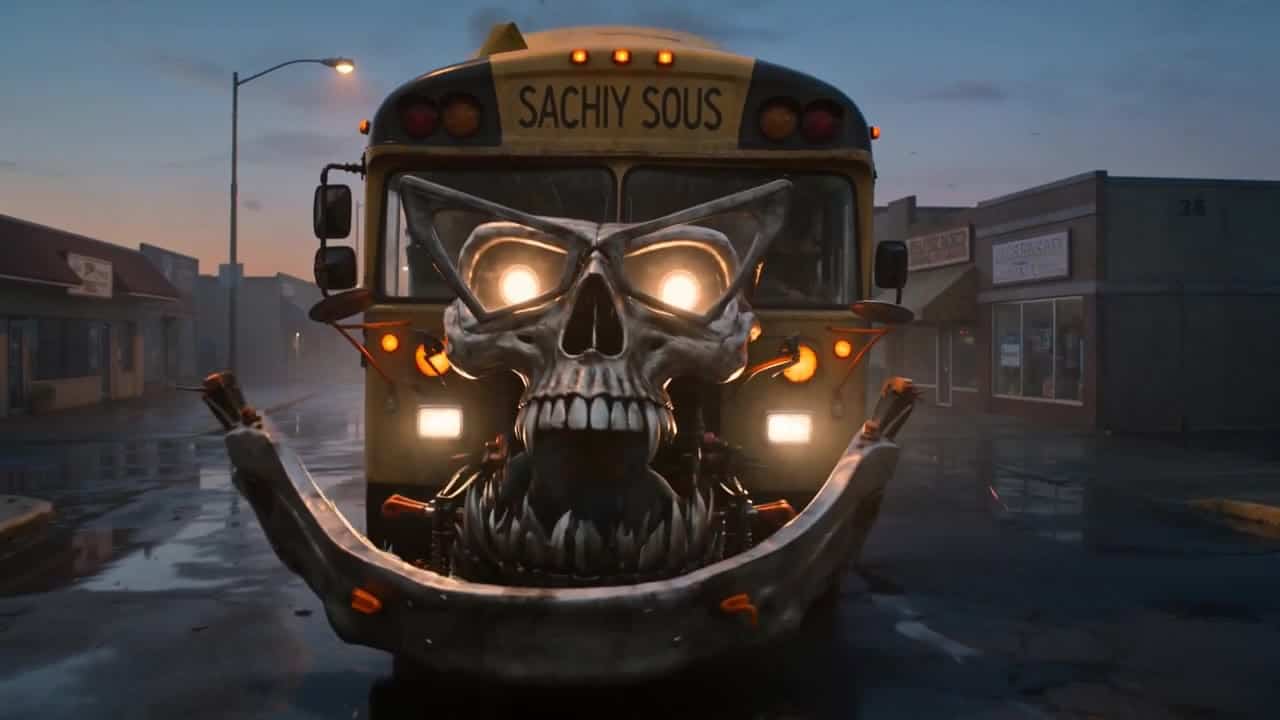 Seedance 2.0 AI video example: **Brief:** A dark cinematic transformation with grounded American realism, blending horror and absurd humo...