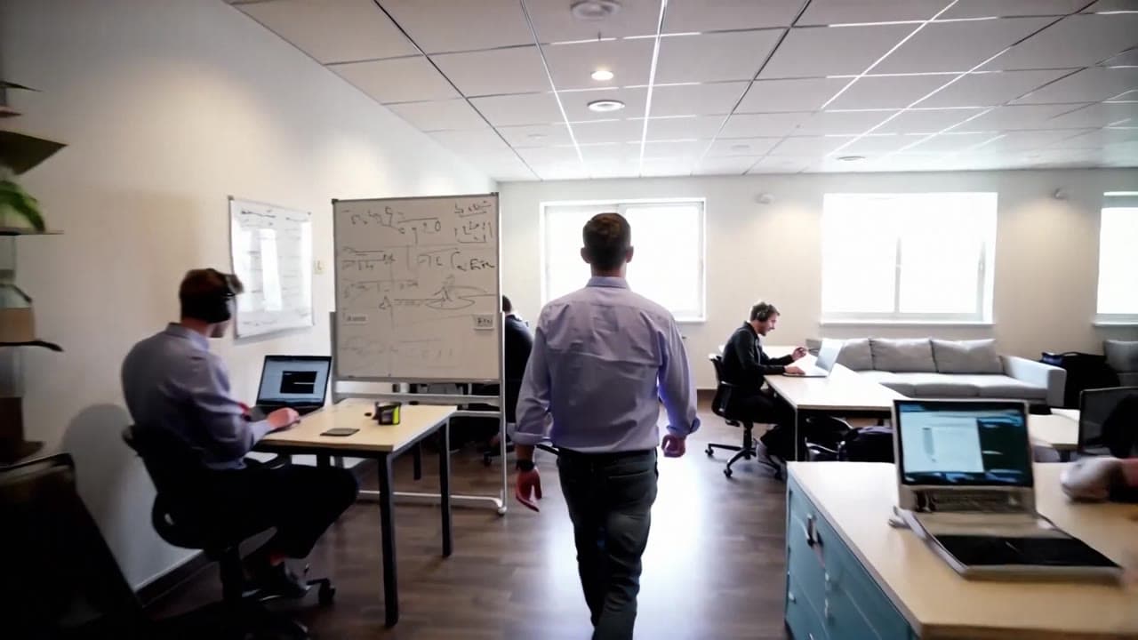 LTX Video 2.0 Fast audio-enabled video example: office