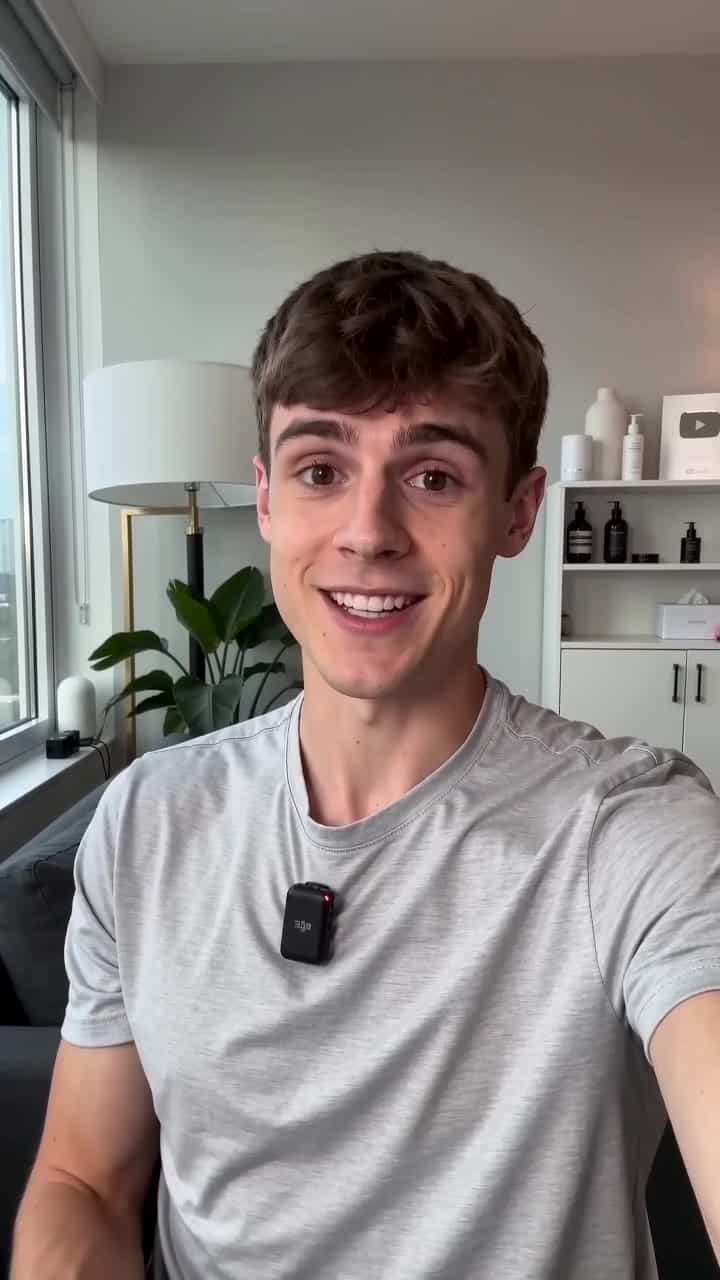 Seedance 2.0 Fast AI video example: Vertical 9:16 TikTok-style UGC selfie video, handheld smartphone feel, natural indoor daylight near a...