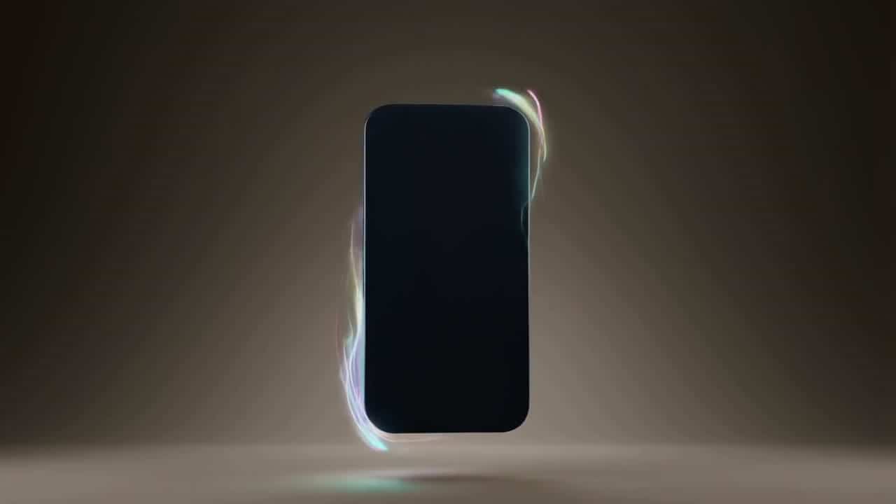 MiniMax Hailuo 02 Standard AI video example: stylized product rotation with graphic motion trails and abstract type flashes