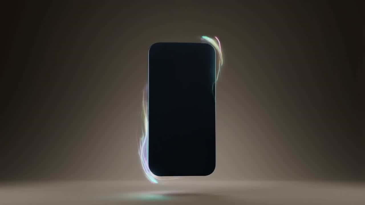 MiniMax Hailuo 02 Standard AI video example: stylized product rotation with graphic motion trails and abstract type flashes