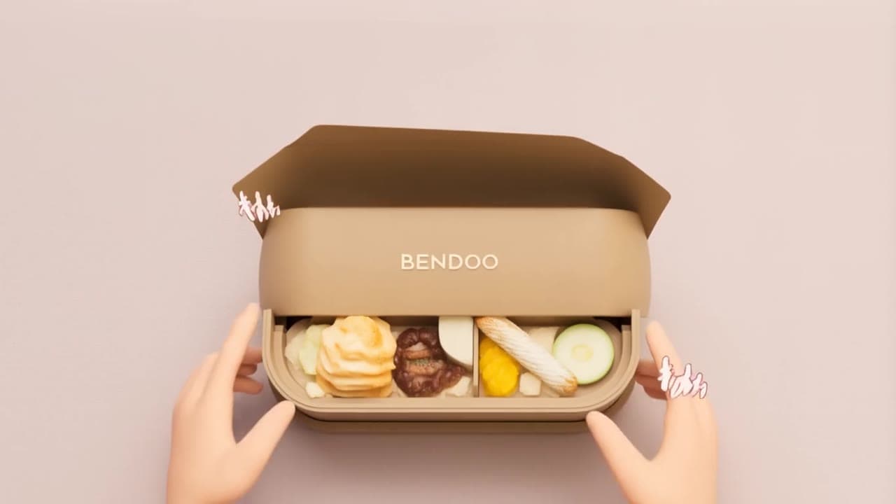 MiniMax Hailuo 02 Standard video example: Playful Japanese-style bento unboxing…