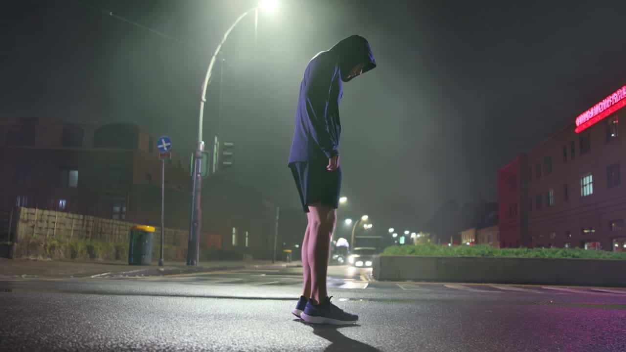 Kling 3 Pro AI video example: Kling 3 Pro • Text-to-Video • 15s • 16:9 • Audio: on • shot_type: customize Scene anchors: Night city stree...